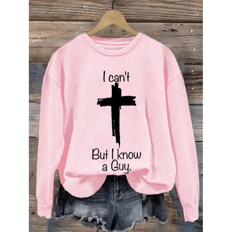 Casual Loose Crew Neck Sweater for Women
