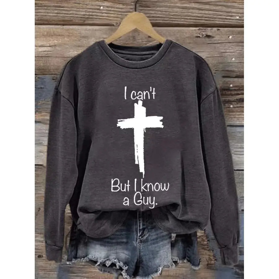 Casual Loose Crew Neck Sweater for Women