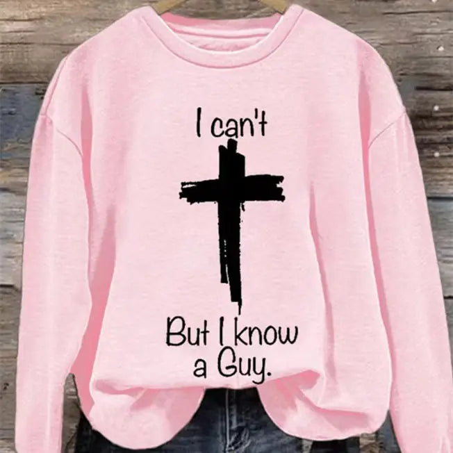 Casual Loose Crew Neck Sweater for Women