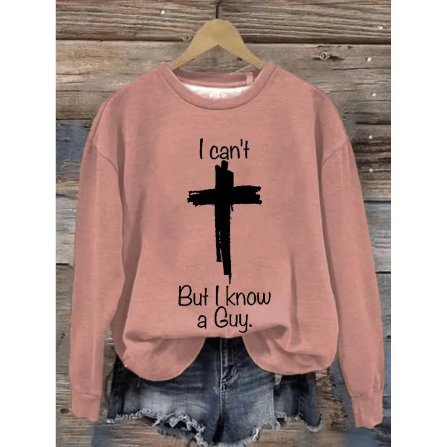 Casual Loose Crew Neck Sweater for Women